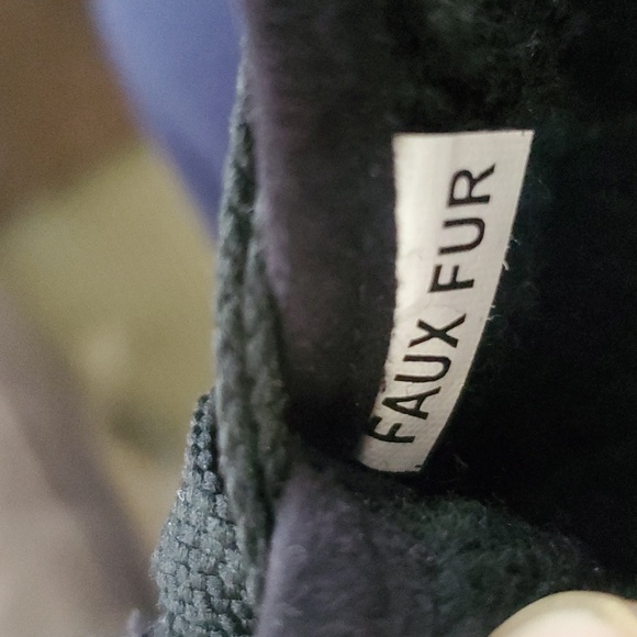 Union Bay Women's Shearling Lined Wedge Boots sz 8 - Picture 7 of 7